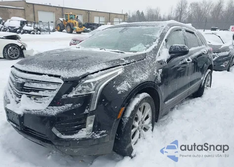 2018 Cadillac Xt5 Luxury из США, поврежденный, VIN 1GYKNDRS2JZ124333